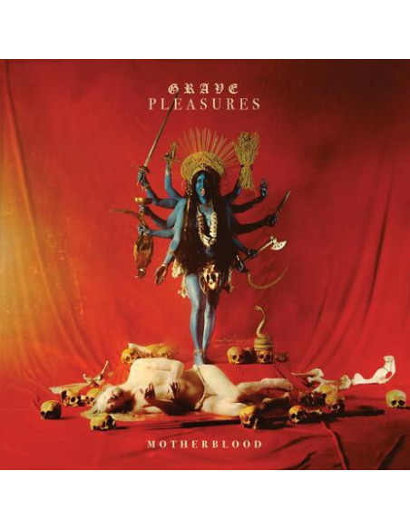 Grave Pleasures - Motherblood - Red/Yellow Marble Vinyl
