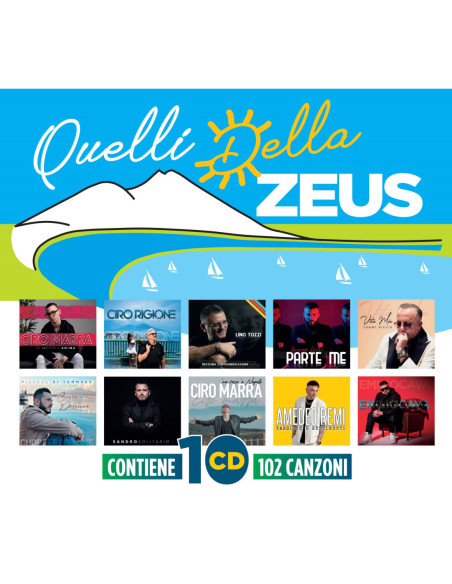 Compilation - Quelli Della Zeus (Box 10 Cd) - (CD)