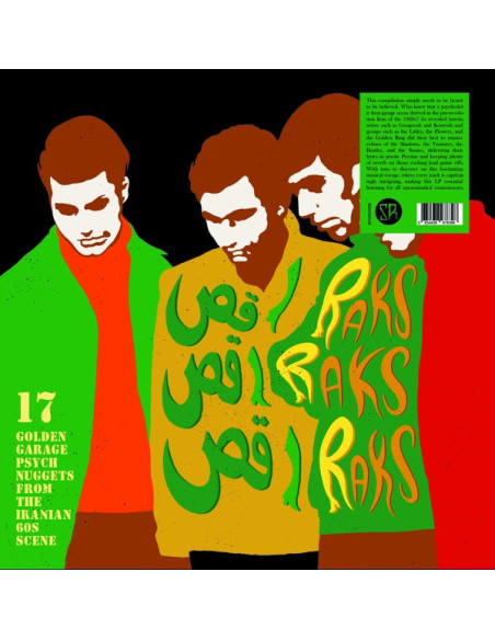 Compilation - Raks Raks Raks: 17 Golden Garage Psych Nuggets From The Iranian 60'S Scene - (CD)