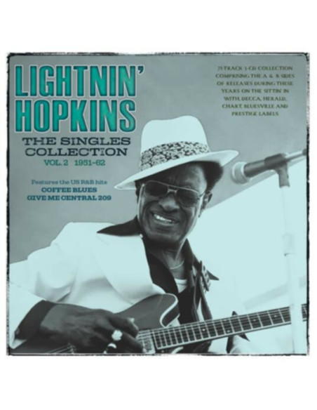 Lightnin' Hopkins - The Singles Collection Vol.2 1951-62 (Box 3 Cd) - (CD)