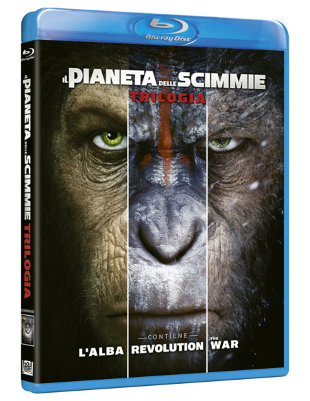 Pianeta Delle Scimmie (Il) - Trilogia (3 Blu-Ray)