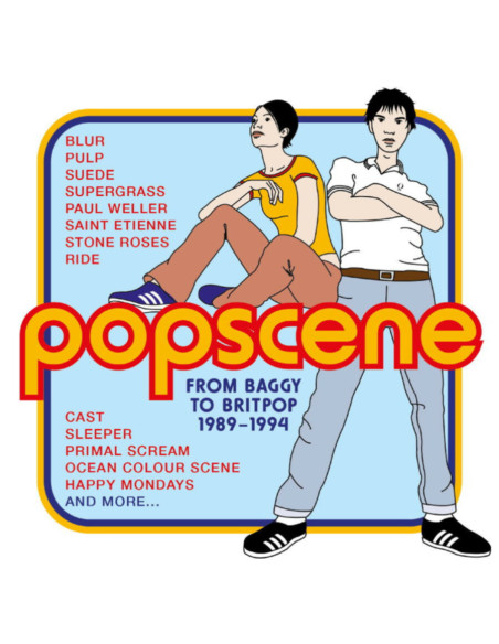 Compilation - Popscene: From Baggy Tobritpop 1989-1994 - (CD)