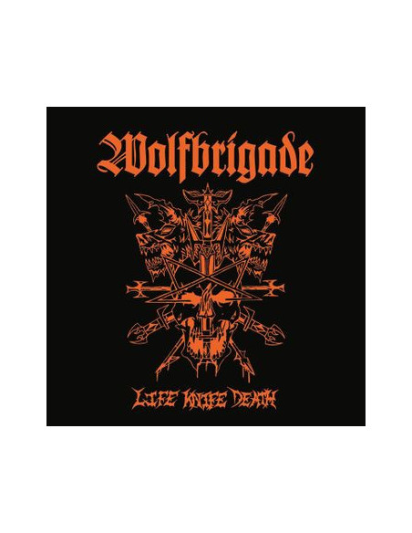 Wolfbrigade - Life Knife Death - Dark Grey Marbled