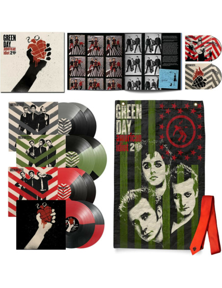 Green Day - American Idiot Coloured Vinyl - Blu-ray edition