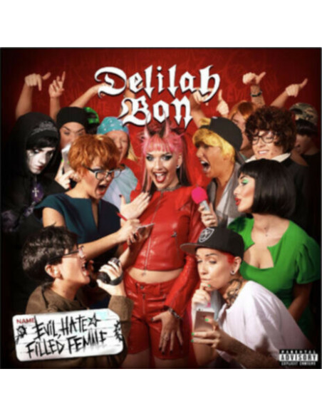 Delilah Bon - Evil, Hate Filled Female - (CD)