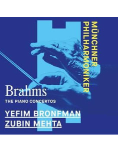 Metha Zubin - Brahms The Piano Concertos - (CD)