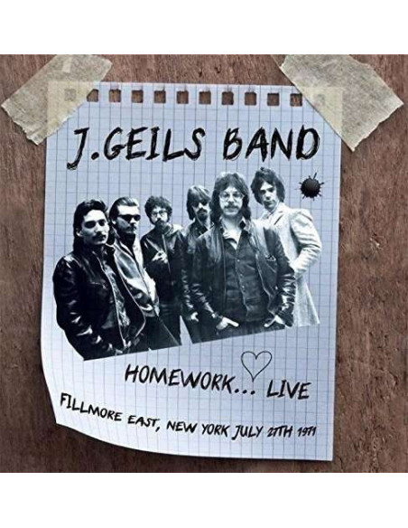Band J.Geils - Homework....Live - (CD)