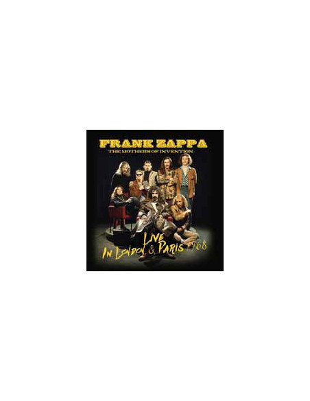 Invention Frank Zappa and The Mothers Of - Live In London and Paris - (CD)