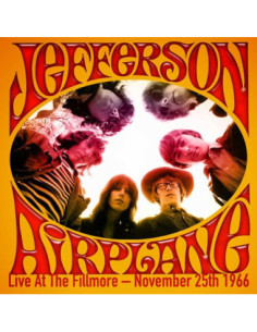 Jefferson Airplane - Live At The Fillmore - November 25Th1966 - (CD)