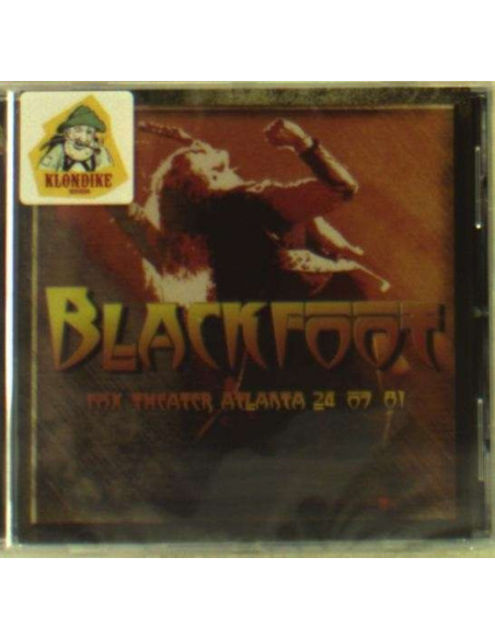 Blackfoot - Fox Theater Atlanta 24-07-81 - (CD)