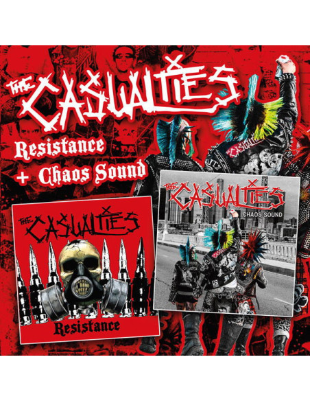Casualties, The - Resistance / Chaos Sound - (CD)