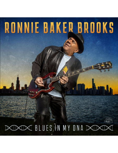 Baker Brooks, Ronnie - Blues In My Dna - Clear Blue Vinyl