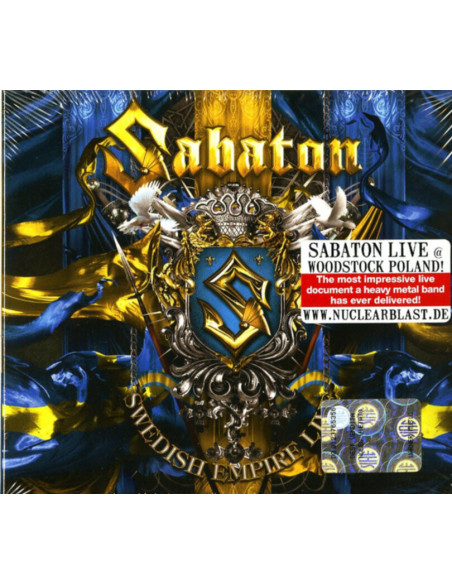 Sabaton - Swedish Empire Live (Digipack) - (CD)