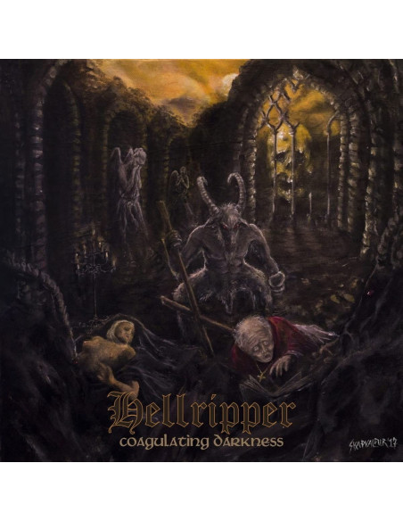 Hellripper - Coagulating Darkness - Gold Edition