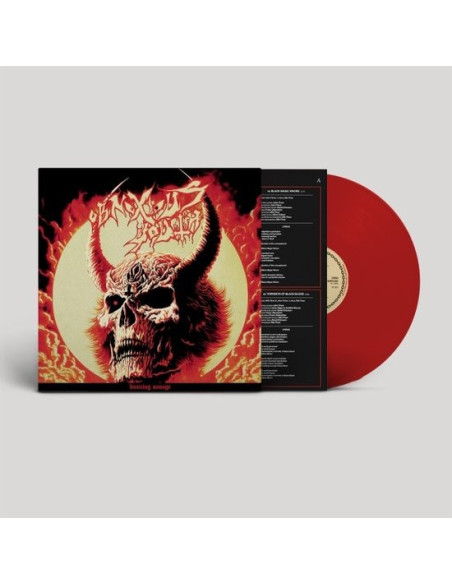 Obnoxious Youth - Burning Savage (Transparent Red Vinyl)