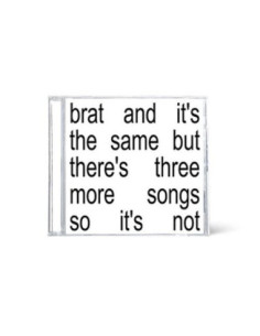 Charli Xcx - Brat And It'S The Same But There'S Three More Songs So It'S Not - (CD)