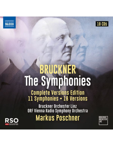 Poschner Markus - The Symphonies Complete Versions Edition 11 Symphonies 18 Versions (Box 18 Cd - (CD)