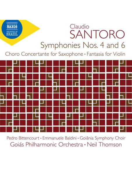 Neil Thomson - Symphonies Nos. 4 And 6 Choro Concertante For Saxophone Fantasia For Violin - (CD)