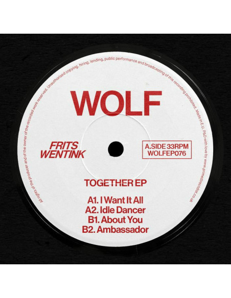 Frits Wentink - Together Ep