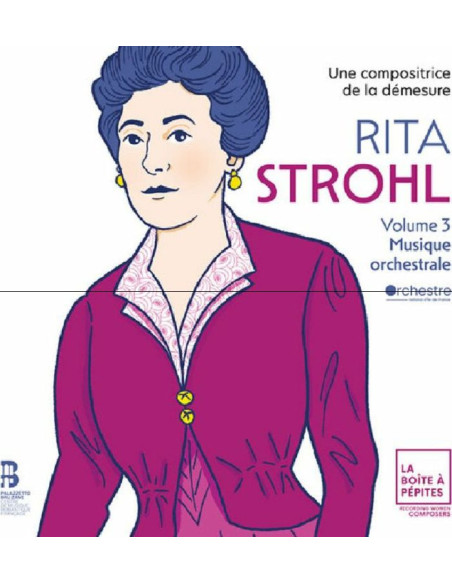 Rita/Orchestre National D'Ile-De-France/Case Scaglione Strohl - Musique Orchestrale Vol 3 - (Cd)