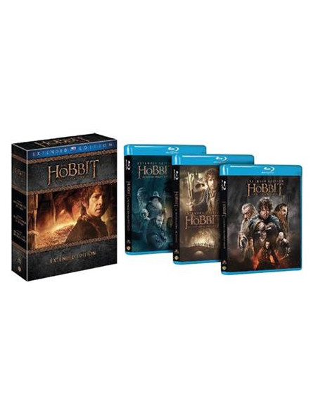 Hobbit (The) - Trilogia Extended Rimasterizzata (3 Blu-Ray)