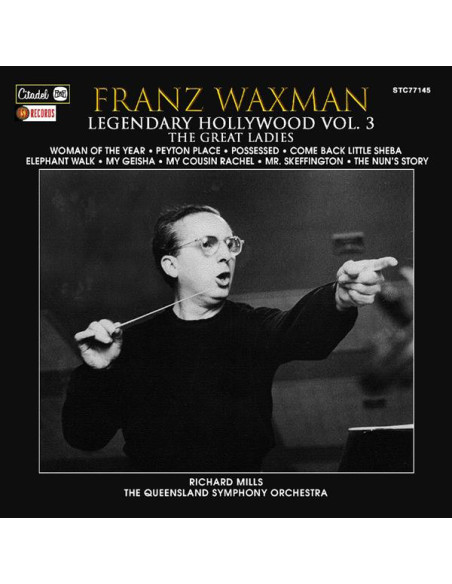 Waxman, Franz - Legendary Hollywood: Franz Waxman Vol. 3 - (CD)