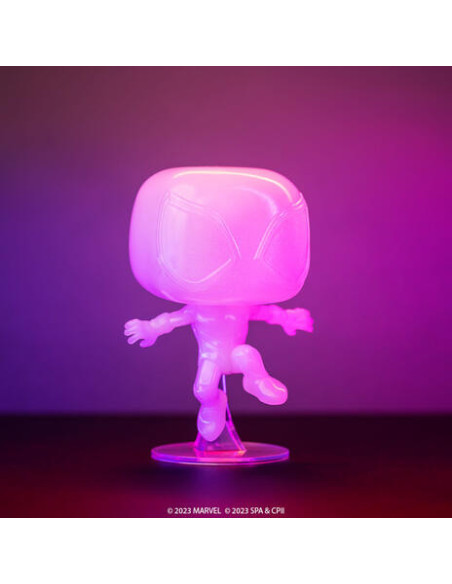 Marvel: Funko Pop! - Spider-Man - Across The Spider-Verse - Miles Morales (Transparent) (Vinyl Figure 1223)