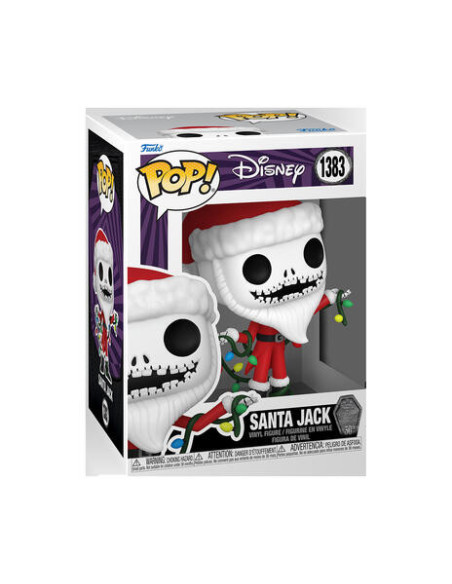 Disney: Funko Pop! Vinyl - The Nightmare Before Christmas - 30th Anniversary - Santa Jack (Vinyl Figure 1383)