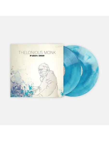 Monk Thelonious - Paris 1969180 Gram / Light Blue Galaxy
