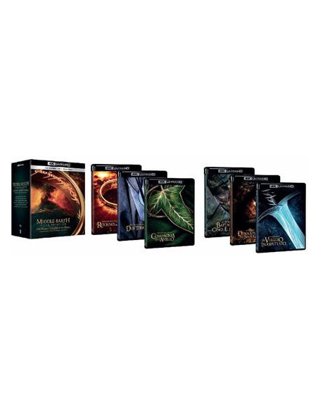 Middle Earth Vanilla Edition (15 Blu-Ray 4K Ultra Hd+15 Blu-Ray)