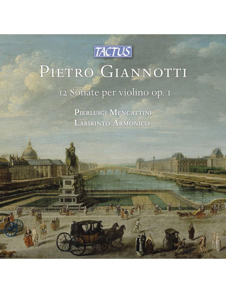 Mencattini, Pierluig - Pietro Giannotti: 12 Sonate A Violino So - (CD)