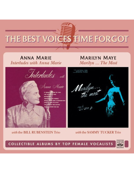 Marie Anna, Maye Marilyn - The Best Voices Time Forgot (2 Lp In 1 Cd) - (CD)