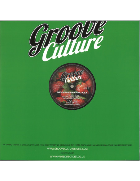 Reverendos Of Soul, Serge Funk - Groove Culture Jams Vol.4 (12p)
