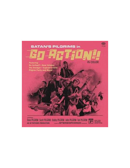 Satan'S Pilgrims - Go Action!! - Metallic Gold Vinyl