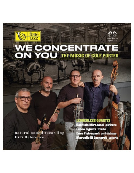 Leaderless Quartet( Music Of Cole Porter) - We Concentrate On You (Sacd) - (CD)