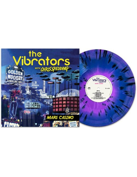 Vibrators / Spedding,Chris - Mars Casino - Purple/Blue Haze Splatter