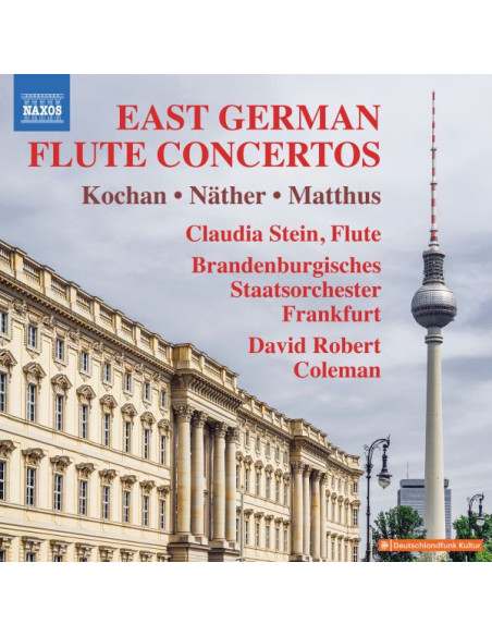 - East German Flute Concertos: Kochan Matthus Nather - (CD)