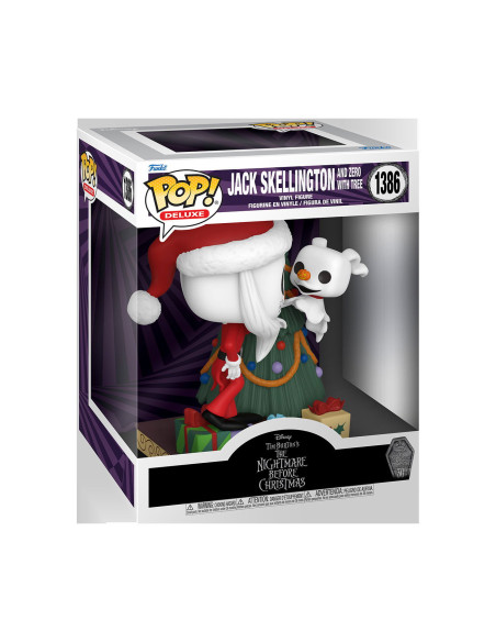 Disney: Funko Pop! Vinyl - The Nightmare Before Christmas - 30th Anniversary - JackandZero With Tree (Vinyl Figure 1386)