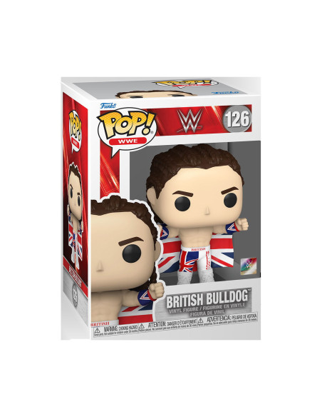 Wwe: Funko Pop! Wwe - British Bulldog (Vinyl Figure 126)