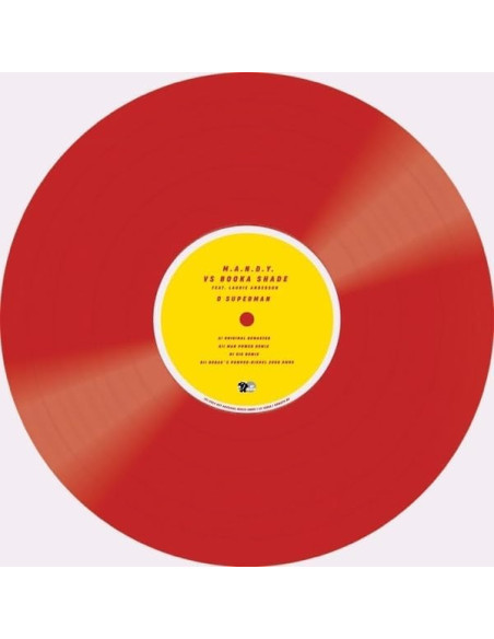 M.A.N.D.Y. Vs Booka - O Superman 2024 - Red Vinyl