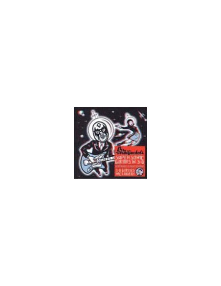 Los Straitjackets - Supersonic Guitars In 3-D - (Clear-Coloured Edition)