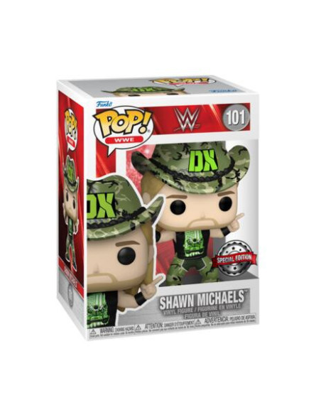 Funko: Pop Wwe: Survivor Series '09- Shawn Michaels Degeneration X W/Pin