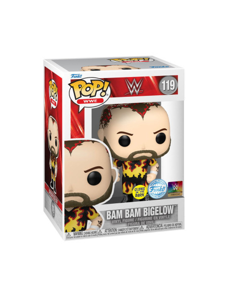 Wwe: Funko Pop! - Bam Bam Bigelow (Gw) (Vinyl Figure 119)