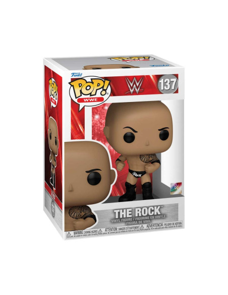 Wrestling: Funko Pop! Wwe - The Rock (Final) (Vinyl Figure 137)