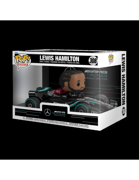Formula 1: Funko Pop! Ride Super Deluxe - Lewis Hamilton (Vinyl Figure 308)