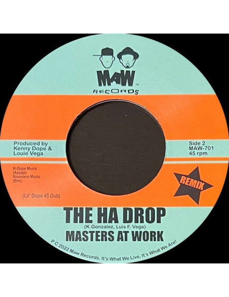 Master At Work - Master At Work-The Ha Drop 7p Vinyl