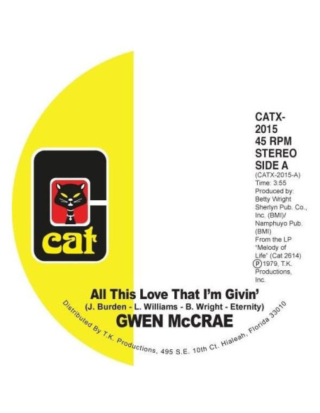Mccrae Qwen - All This Love I'M Giving (12p)