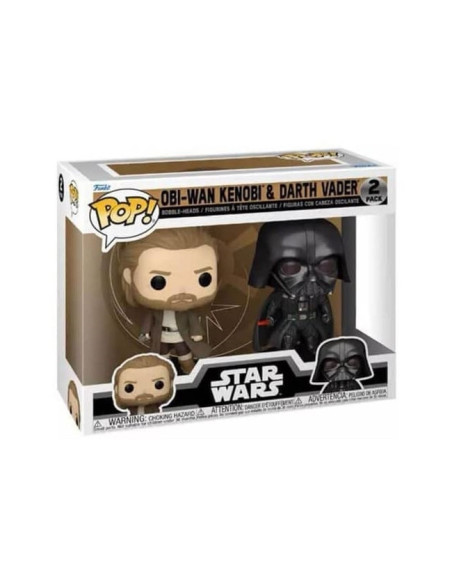 Star Wars: Funko Pop! Obi-Wan Kenobi 2Pk (Darth Vader/Obi-Wan) (Mt)