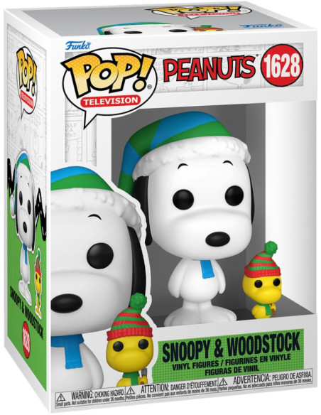 Peanuts: Funko Pop! Holiday 2024 - Snoopy And Woodstock (Vinyl Figure 1628)