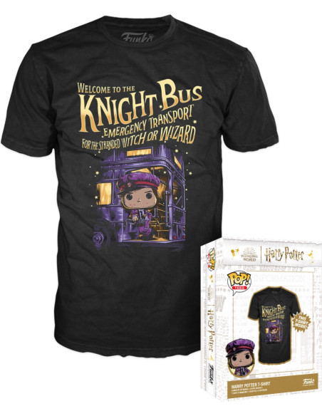 Harry Potter And The Prisoner Of Azkaban: Funko Boxed Tee - Stan Tg. M